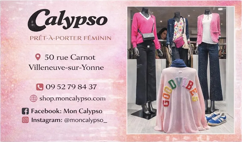 Calypso - Prêt à porter à Villeneuve sur Yonne