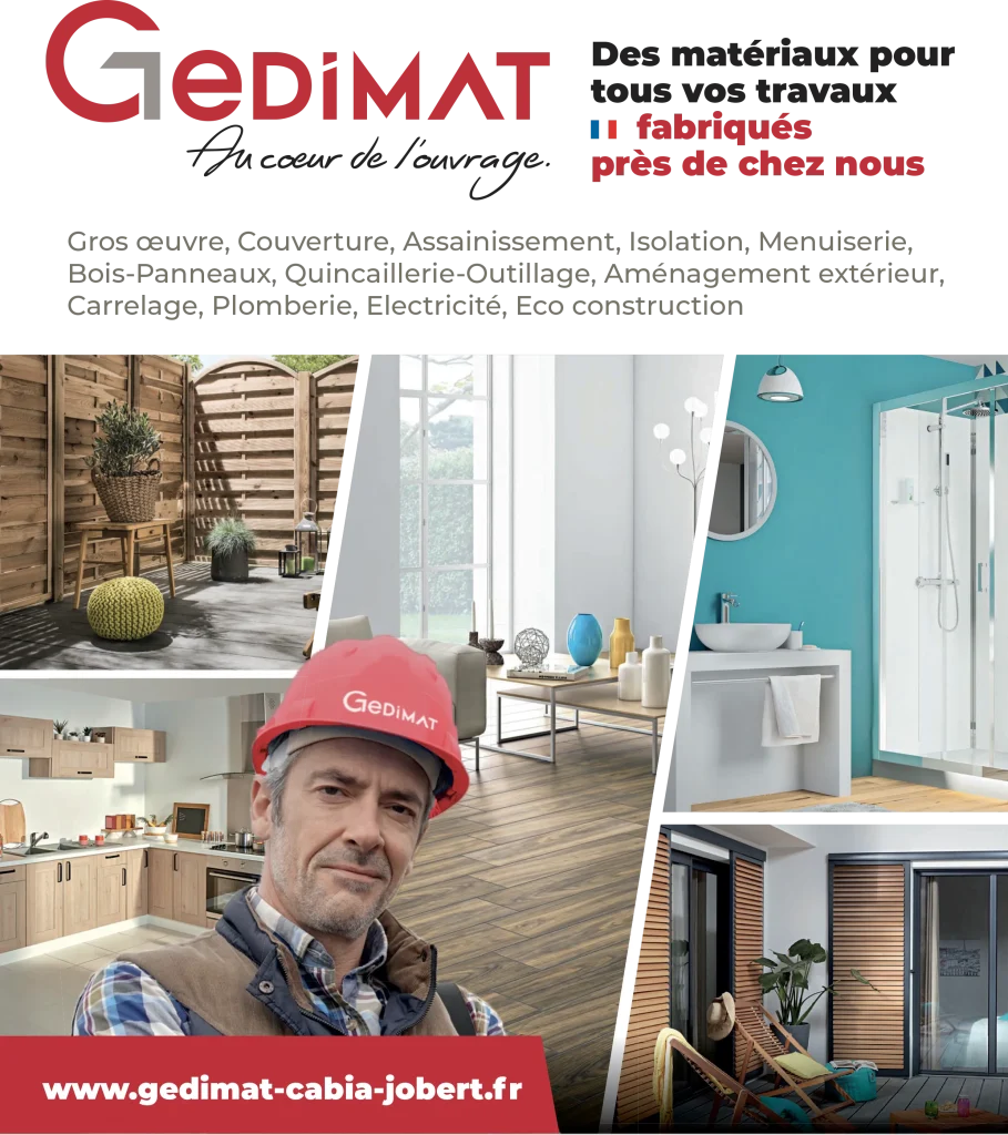 Gedimat Cabia Jobert 89500 Villeneuve sur Yonne
