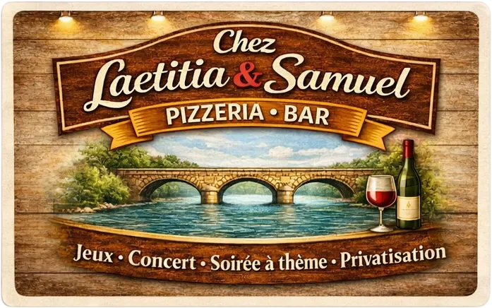Chez Laetitia & Samuel Pizzeria - Bar à Villeneuve sur Yonne