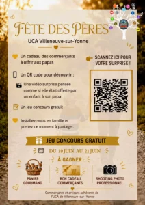 Concours de la fête des pères organisé par l'UCA de Villeneuve sur Yonne