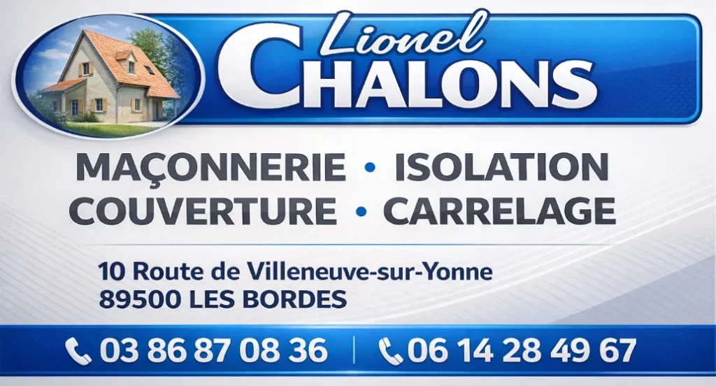 Lionel Chalons - Maçonnerie Isolation Couverture Carrelage aux Bordes