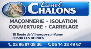 Lionel Chalons - Maçonnerie Isolation Couverture Carrelage aux Bordes